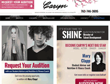 Tablet Screenshot of caryninternational.com